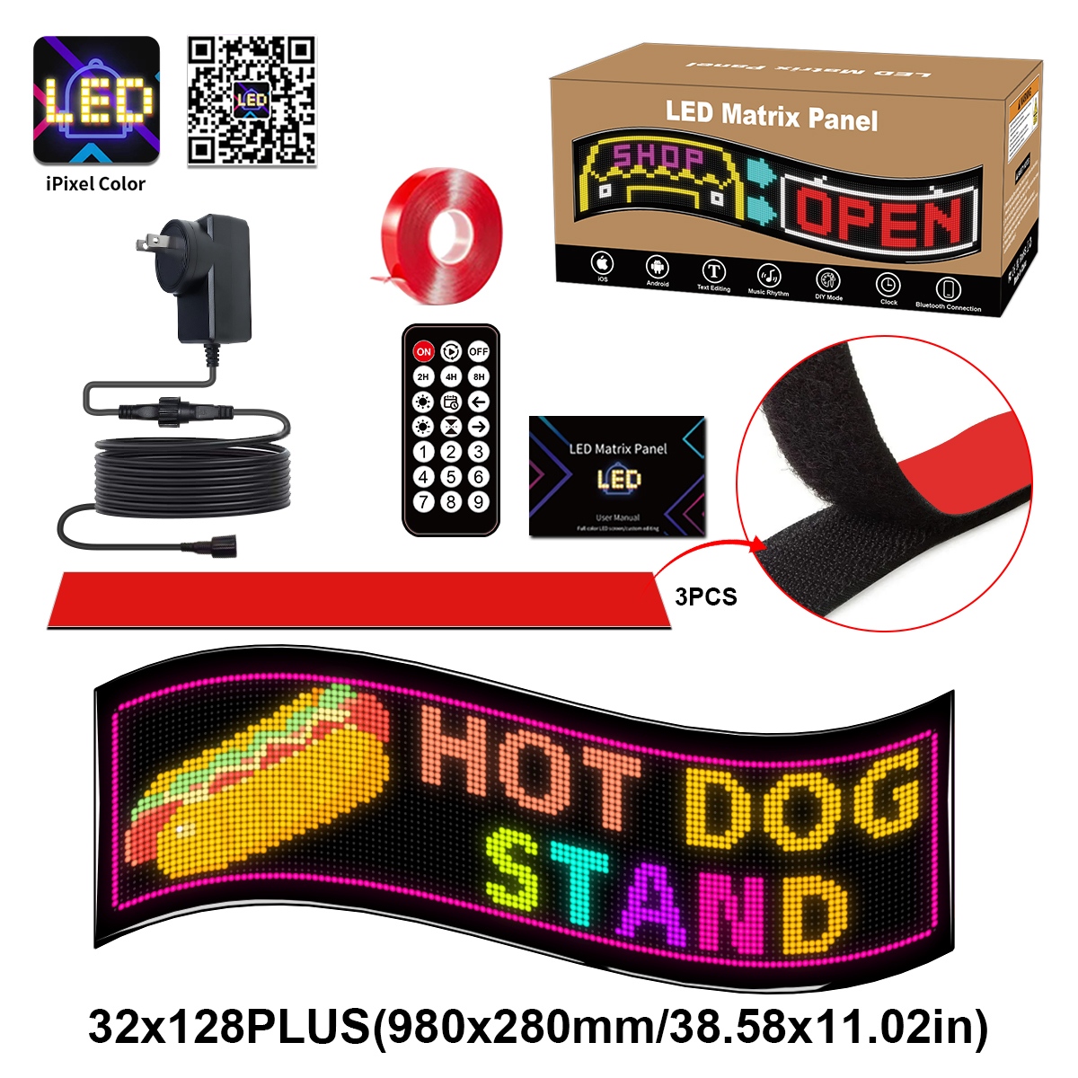 32x128Plus Flex Screen