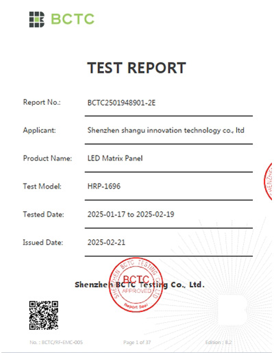 HRP-1696 CE-RED(EMC)